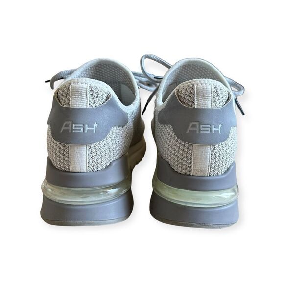 Ash Crush Bis In Sparkling Silver/White Sneakers Size 38 - Picture 10 of 13
